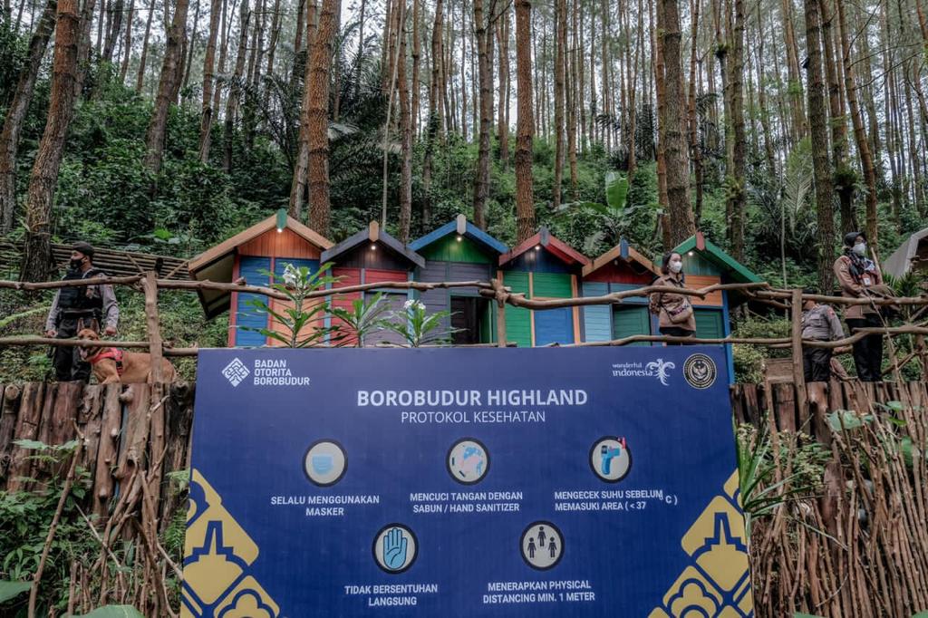 Menparekaf Dorong Pengembangan Pariwisata Berbasis Ecotourism di Borobudur Highland